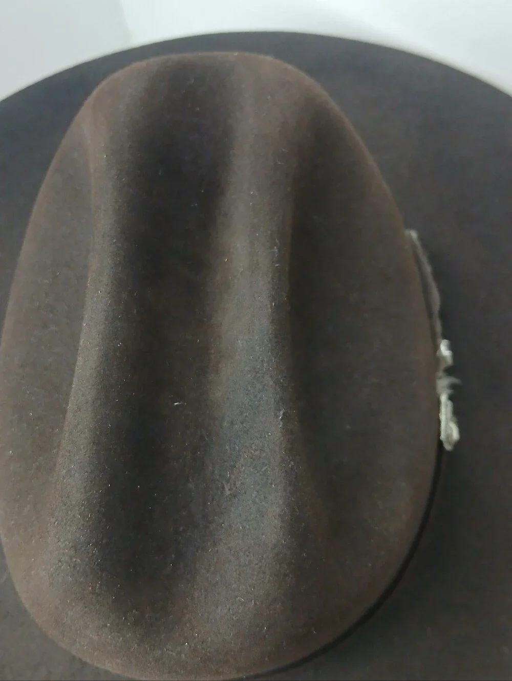 Stetson SkylineMen's Cattlemen Crown Western Cowboy Hat - Dark Brown (S7 1/8)